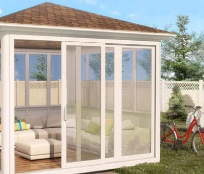 Холодное остекление беседок